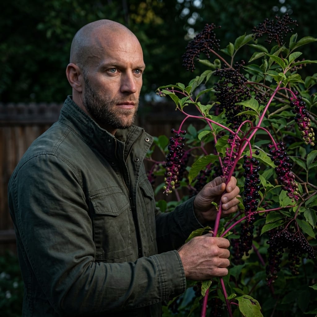 Elderberry vs. Pokeweed — The Berry Difference That Isn’t Enough